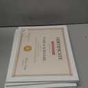 Giftgarden 8.5x11 Wooden Picture Frame Set of 15, White 8.5 by 11 Certificate Frames for Award Document Diploma Wall or Tabletop Display