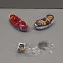 Pirate Ship Cake Topper Nautical Sailboat Model Decoration Set Gold Coins and Pirate Gems Pirate Treasure Chest Compass for Kids Pirate Birthday Party Supplies pirate cake decoration