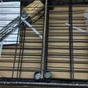 Ulif M1 Closet Storage Organizer System, 6 Tiers Heavy Duty Metal Garment Rack with 3 Expandable Hanger Rods, Wall Mounted Space Saver Suits from 5.4-8.7 ft. Width, 71.2H x 14D, 700LBS, Black