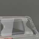 Shields Up Designed for iPhone Air Case, Minimalist Wallet Case with Card Holder (3 Cards) & Ring Stand/Kickstand, [Drop Protection] Slim Protective Cover for iPhone 17 Air (6.5 inch) - Clear