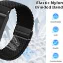 Yeahxing Stretchy Fitness Tracker Wristband Compatible with Whoop 5.0/4.0 - Soft, Comfort, Durability, Breathable, Easy to Use and Adjustable