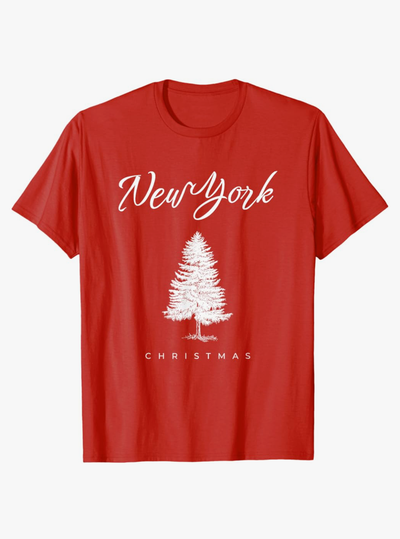 New York Christmas T-Shirt, Women Small size