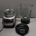 BLACK+DECKER PowerCrush Multi-Function Blender with 6-Cup Glass Jar, 4 Speed Settings, Silver