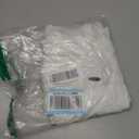 YTD Men's Long/Short Sleeve Polo Shirts Quarter-Zip Casual Slim Fit Mock Neck Basic Designed Cotton Shirts (Large, A1-white)