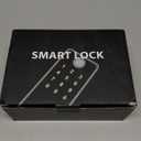 Keyless Entry Door Lock for Front Door Fingerprint Smart Door Lock Digital Electronic Lock with Code Password Biometric Deadbolt Door Locks with Bluetooth APP Control for Home Office Apartment