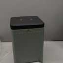 Small Dog Poop Trash Can Outside  6L/1.6 Gallon Dog Small Trash Can with Lid, Odor-Locking Carbon Filter System, Hands-Free Stainless Steel Pedal, Easy-Clean Removable Bucket, Sage Green