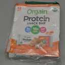 Orgain Organic Vegan Protein Bars, Peanut Butter - 10g Plant Based Protein, Low Calorie Healthy Snacks, No Lactose or Soy Ingredients, Gluten Free, Non-GMO - 1.41 Oz (Pack of 12)