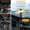 Mini Car Drum Cymbal For Car Air Vent (Gold)  Crash Cymbal Dashboard Ornament Accessory for Musicians, Drummers, Music Lovers  Funny Auto Interior Gift for Men Women Teens (1 Pack)