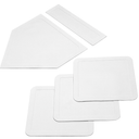 GoSports Baseball & Softball 5 Piece Base Set  Rubber Field Bases for Kids & Adults