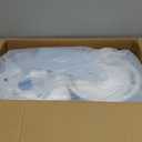 Spin Mop Bucket Deluxe 360 Spinning Floor Cleaning System with 6 Microfiber Replacement Head Refills,62" Extended Handle,4X Wheel for Home Cleaning