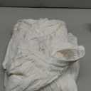 Wevez® Women's Plus Size Gypsy 25 Yard Long Flowy Solid Color Renaissance fair Skirt (0X-3X, White)