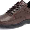 Rockport Men's Eureka Walking Shoe (8.5 Wide, Brown)