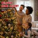 7 x 5PCS Forests Animal Acorn Ornaments, Forests Christmas Ornaments, 2026 New Pine Cone Animal Decoration, 2D Acrylic Animal Christmas Tree Pendant for Home Decor