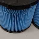 VF3500 Replacement 3-Layer Filter Compatible with riged VF3500 3-4.5 Gallon Vacuum Cleaner WD4050 WD4070 WD4522, 2 PACK