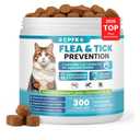 Chewable Flea Treatment for Cats Flea and Tick Prevention for Cats Chewables Fleas Chewables for Cat of All Breeds and Ages 300 Chewable Tablets Exp: 09-17-27