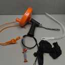 Drain Snake Auger33 Feet, Plumbing Snake Drain Hair Clog Removal Tool, Heavy Duty Snake Auger, Sink Unclogger Drain Cleaner Tool for Bathroom Kitchen Tub Shower Drain Clog Remover with Gloves