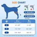 Dog Knee Brace for Hind & Rear Legs,Adjustable Dogs Compression Brace with Joint Instability, Torn ACL (L)