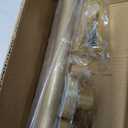 41-100 Inch Heavy Duty Gold Tension Curtain Rod - No Drilling, Adjustable, Rust-Proof for Outdoor, Living Room, Bathroom