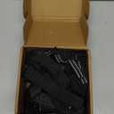 Idepet Dog Suspender Boots, Anti-Slip & Fall Waterproof Tall Shoes Legging for Small Medium Dog, Adjustable Suspender Boots for Winter Snow Rain Hiking Paws Protector 6