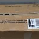 Under Desk Elliptical, Electric Leg Exerciser While Sitting for Seniors Adults, Portable Quiet Elliptical Exercise Machine, Seated Pedal Exerciser with Remote Control, 12 Adjustable Speeds (Blue)