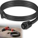 48-76-4008 Quick-Lok Cord 8-Foot 3 Wire Grounded Cord Replacement Quik Lock Cord 48-76-3008/48-76-4008 Electric Tool Power Cord for Quick-Lok Drills & Power Tools