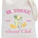 POFULL Housewives Gift TV Show Inspired Gift TV Show Social Club Shoulder Bag