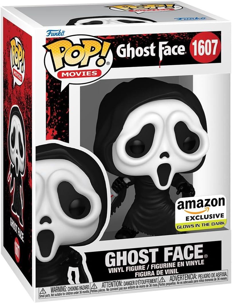 Funko POP! Movies: Ghostface - Ghostface - Glow in The Dark - Collectable Vinyl Figure - Gift Idea - Official Merchandise - for Kids & Adults - Horror Fans