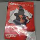 Morph Ruched Black Witch Hats For Women, Witch Accessories For Womens Hat, Halloween Costumes For Women Adult