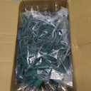 NIOSTA C9 LED Outdoor Christmas Lights,C9 String Lights with Quick Clips,for Xmas House Roof Gutter,Plug in & Connectable,50FT 50 Light,Warm White