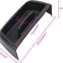 Carwiner Center Console Dash Storage Tray for 2021-2024 Ford Bronco Sport CX430 Console Dashboard Organizer with Cellphone Holder Storage Box Insert Accessories