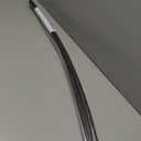 Bonpally Curved Shower Curtain Rod for Bathroom, 40-72 Inches Adjustable Curved Shower Rod, 0.9MM Aluminum Shower Curtain Rod with Rotating Brackets for Extra Shower Space, Need to Drill, Bronze