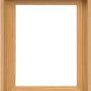 CANFRAVAS 12x18 Solid Wood Canvas Floater Frame, Wood Canvas Floating Frame, Floater Frame for 0.6"-0.8" Deep Canvas Paintings (12"x18", Light Brown)