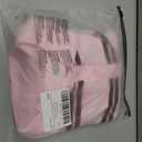 Verdusa Women's Striped Lightweight Sweaters Y2K Collared Knit Tops Summer Pullovers (Pink, S)