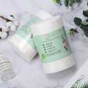 ALVABABY Diaper Liner for Baby Cloth Diapers Natural Soft Disposable Diaper Liners 11.8x7.1 Inch Fragrance Free Chlorine Free 400 Sheets (04green)