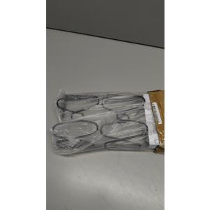 Durmmur 2 Pack Pot Lid Organizer Rack, 6-Tier Pot Lids Holder for Cabinet Door/Wall, No Drilling Adhesive Wall/Door Mounted Rustproof Pot and Pan Cover for Kitchen Storage, Classic Black