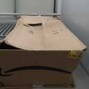 TVU 5-Tier Wooden Book shelf, 65"H 31.5"W 9.9"D Bookshelf with Storage, Floor-Standing Display Bookcase, Farmhouse Style Bookshelf with Arched Base, Suitable for Living Room, Study, Office, White