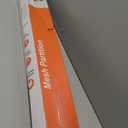 Reinforced 42 Extra Tall Pet Gate for Doorways, Extends up to 60 Wide, Extra Tall Retractable Baby Gates with Rods to Prevent Crawling Through Retractable Mesh Dog Gate Indoor Outdoor, Gray