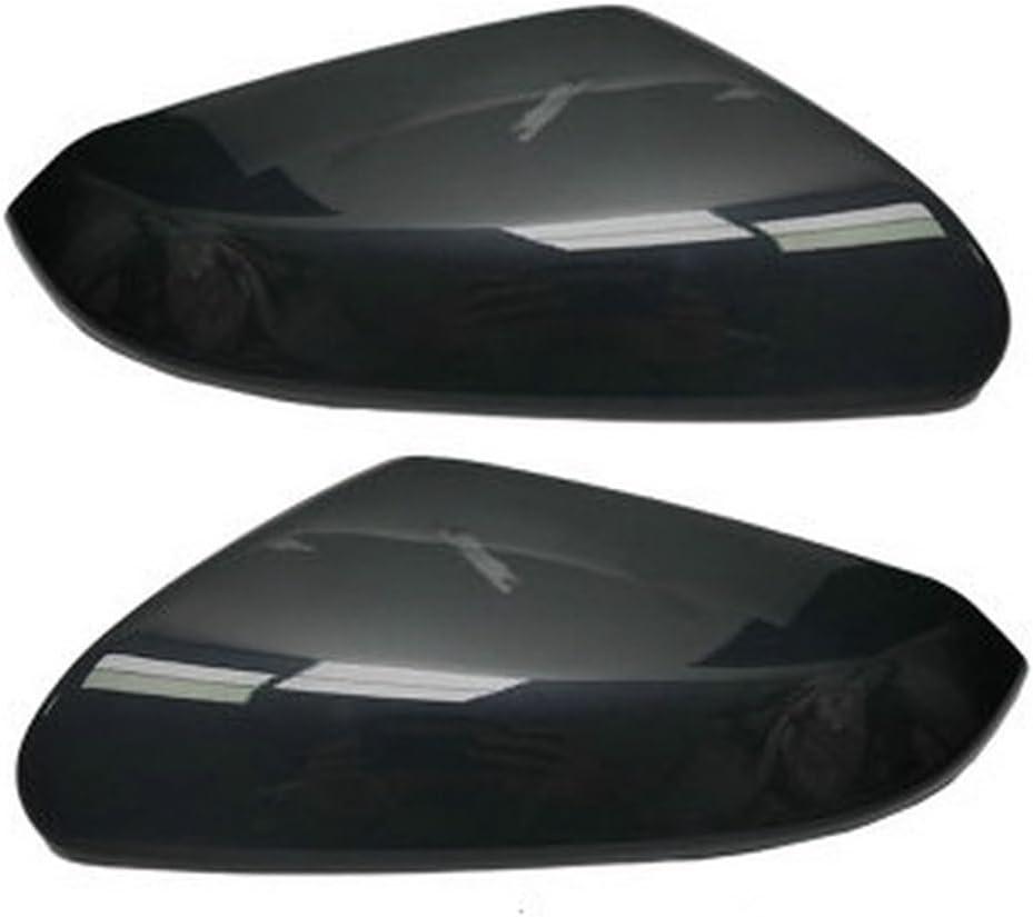 1 Pair Black Mirror Cap Cover For Honda Civic 2016 2017 2018 2019 2020 2021 Rearview Mirror Cap Replacement (Black Pair)