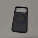 TORRAS Ostand for iPhone 17 Pro Case Magnetic, Fit for MagSafe, 4X Military Drop Protection, Camera Control, Slim Phone Case for iPhone 17 Pro with Kickstand, Translucent Matte Cover 6.3", Deep Blue