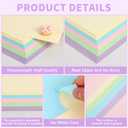 gisgfim 60 Sheets Pastel Cardstock 8.5 X 11 Solid Dyed Core Construction Paper Cardstock 5 Assorted Colors Card Stock Printer Scrapbook Paper 65lb/180gsm for Embossing Printing Invitations DIY Craft, Pastel