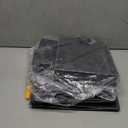 Marbrasse Desk Organizer with File Holder, 5-Tier Paper Letter Tray Organizer with Drawer and 2 Pen Holder, Mesh Desktop Organizer and Storage with Magazine Holder for Office Supplies (Grey)