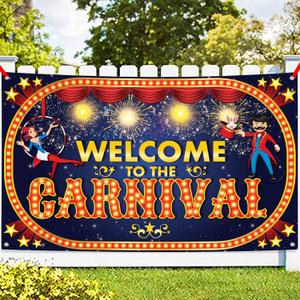 KatchOn, Welcome to The Carnival Banner - XtraLarge, 72x44 Inch | Carnival Games | Carnival Backdrop for Birthday Party | Circus Theme Party Decorations | Carnival Banner for Circus Decoration (Blue) KatchOn, Welcome to The Carnival Banner - XtraLarge, 72x44 Inch | Carnival Games | Carnival Backdrop for Birthday Party | Circus Theme Party Decorations | Carnival Banner for Circus Decoration (Blue)