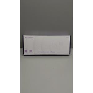 Bluetooth Keyboard and Mouse Wireless, Multi-Device Rechargeable Keyboard and Mouse Combo with Phone Holder (Bluetooth 5.0+3.0+2.4GHz) Quiet Ergonomic Compatible with Mac/Windows/iOS/Android