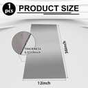 Blulu 1 Pcs 20 Gauge Steel Sheet Metal 36 x 12 Inch 1008 Carbon Cold Rolled Steel Unpolished (Mill) Finish Stock Metal Flat Sheets for DIY Projects Industrial