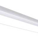 HYPERLITE 60W/50W/40W LED Wraparound Light Fixture, Linkable 4ft Led Wrap Light AC120V, 5000K Wrap Around Light, 4400LM/5500LM/6600LM LED Office Lights for Garage Closet Laundry Room, ETL Listed (1 PACK)