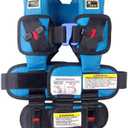 RideSafer - Extra Small Blue, Lightweight, Compact, Portable Car Seat - Perfect for Travel and Everyday Child Safety