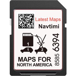 2026 Latest Navigation SD Card Map Update Compatible with GMC,Chevy,Cadillac and Buick-GM Chevrolet GPS Accessories USA/Canada/Mexico