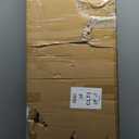 Gold 2-Piece Set Retail Display Tables Modern Nesting Tables - Metal Display Riser Shelf for Shoes, Handbags, Home, Clothing Shops & Retail Stores - 110lbs Load Capacity