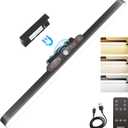 Ensenior Light Bar, 14 inch Under Cabinet Motion Sensor Lighting with Stepless Dimming 3CCT Remote Magnetic Rechargeable 2000mAh Battery, Motion Sensor Light Indoor for Kitchen, Cabinet, Closet