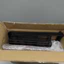 EsLuker.ly Coffee Bar Organizer Station Shelf Mug Holder, 3 Tier Coffee Cup Stand Rack for Countertop with 12 Hooks, K Cup Pod Organizer Drawer for Home Office, Keeps Essentials Tidy & Accessible (Wood Brown+Black)